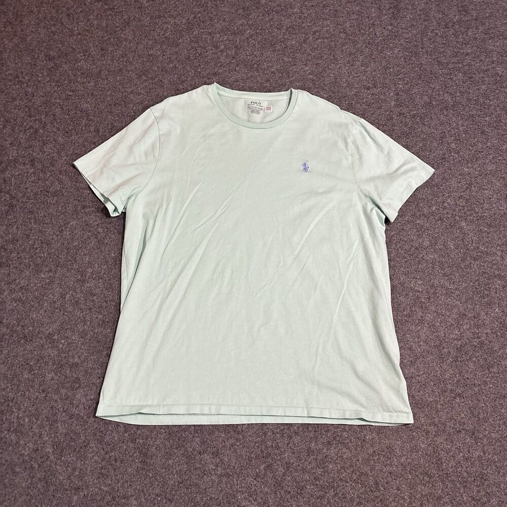Polo Ralph Lauren Custom Slim Fit T Shirt Size 2XL Classic Green